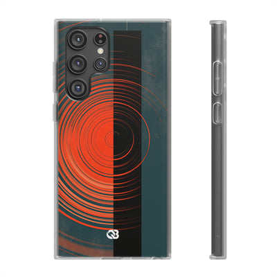 Teal Lite Phone Case for Samsung - Burnt Slate Radial