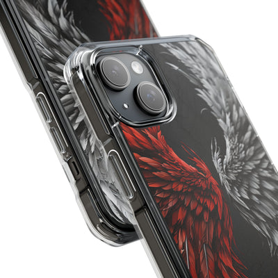 Split Crimson Wing · Impact Phone Case for iPhone · Magsafe