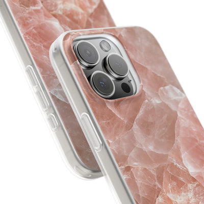 Rose Quartz Facet · Lite Phone Case for iPhone ·  Pink