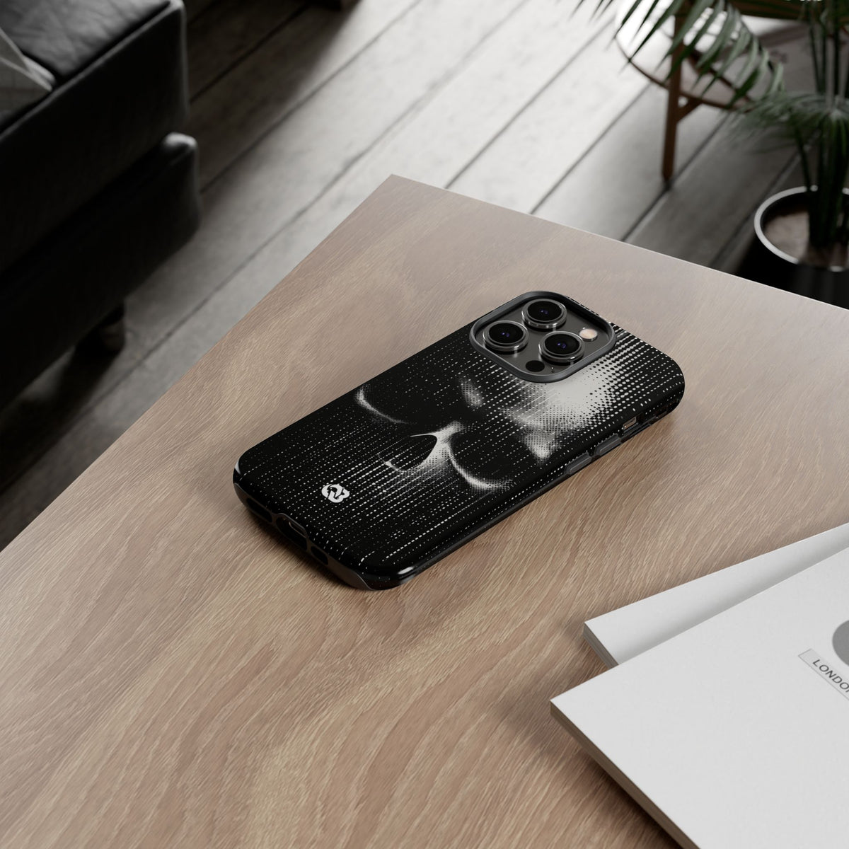 Raster Phantom · Tough Phone Case for iPhone · Black