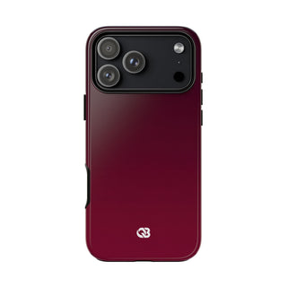 Bordeaux Spectrum · Tough Phone Case for iPhone · Red