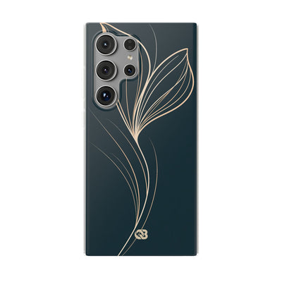 Teal Lite Phone Case for Samsung - Sandstone Silk Flora