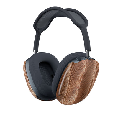 Rose Gold Weave · Hard Case for AirPods Max · Brown