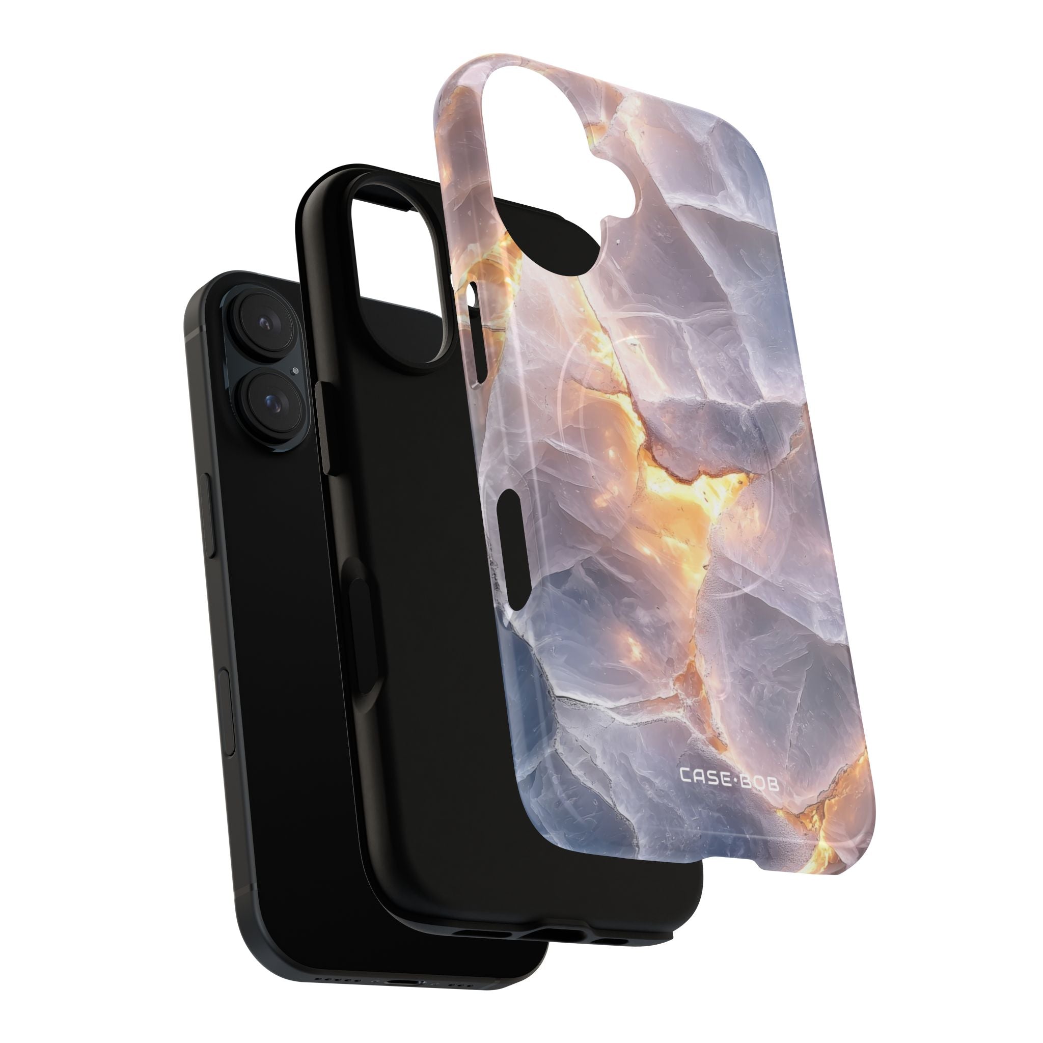 Crystal Veins iPhone 16 Case - Tough+