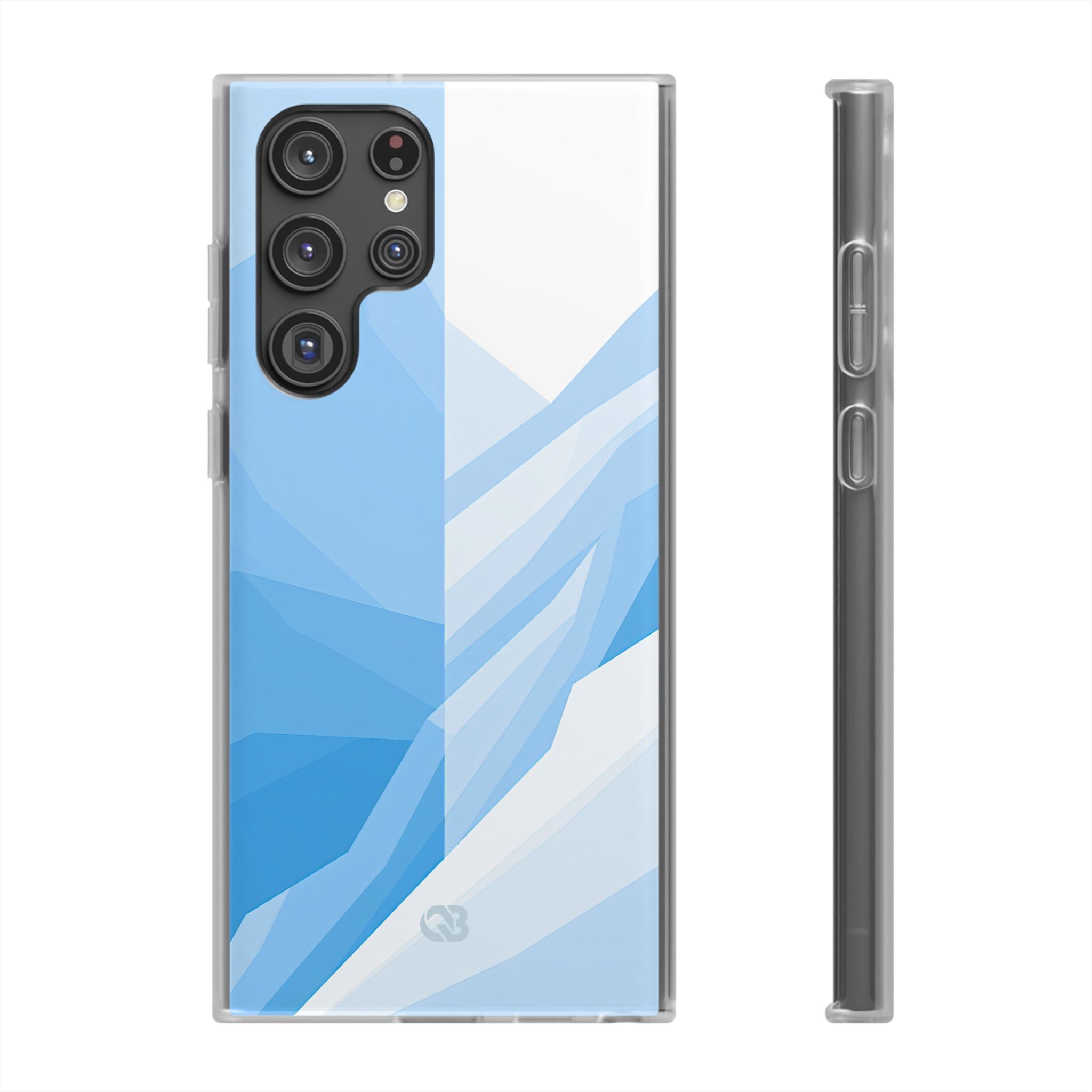 Blue Lite Phone Case for Samsung - Arctic Glacial Ridge