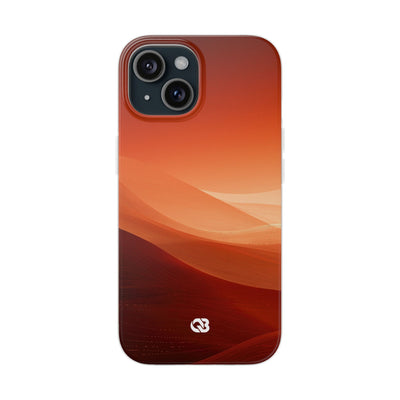 Terracotta Dune Ridges · Lite Phone Case for iPhone ·  Orange