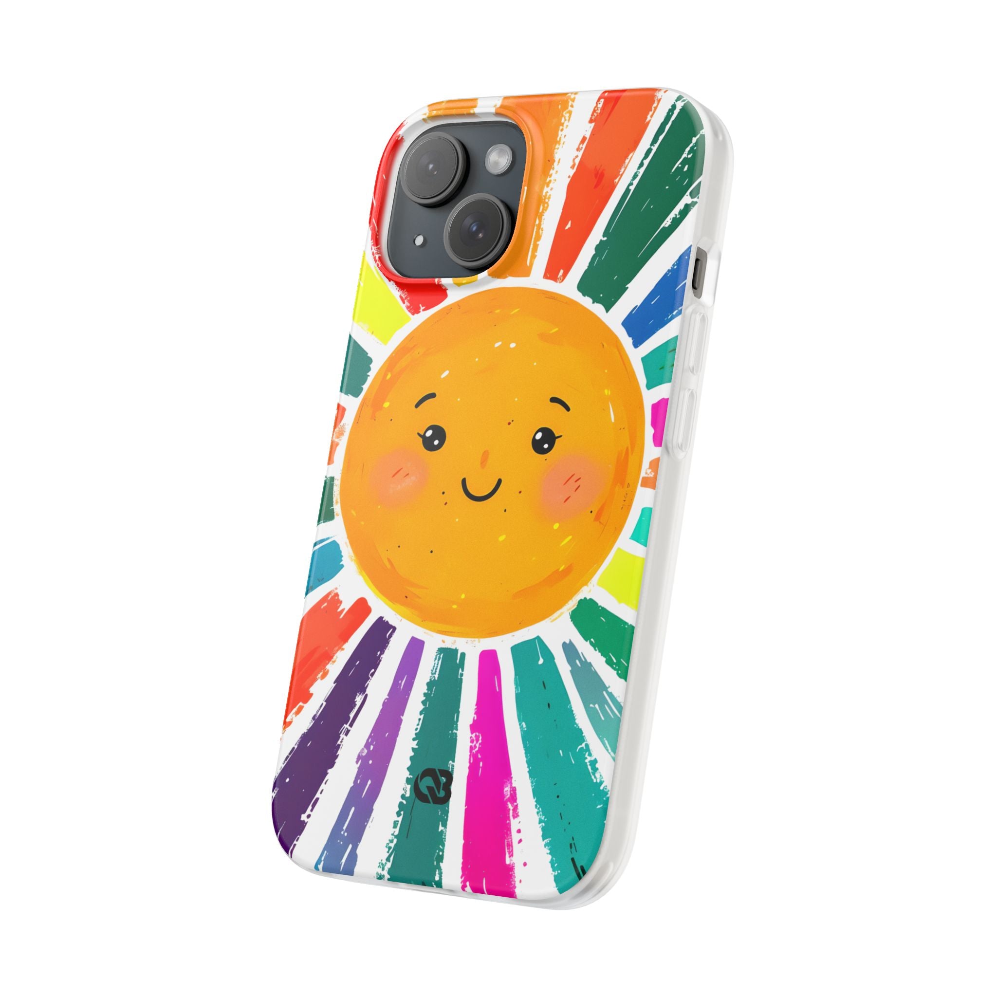 Vibrant Solar Smile · Soft Phone Case for iPhone