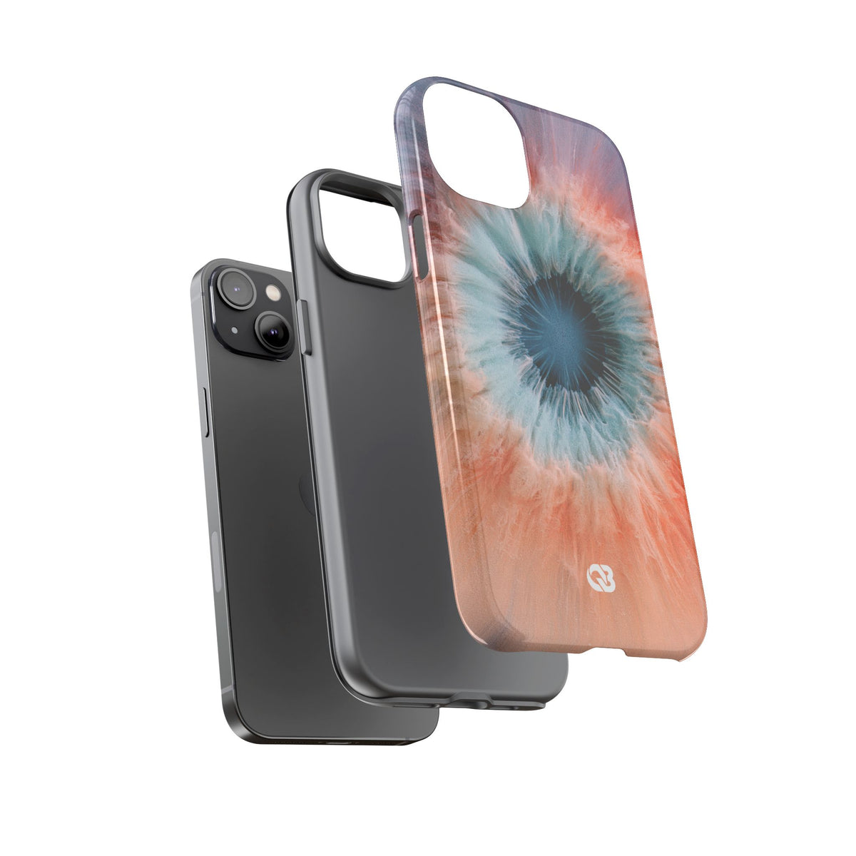 Radiant Aura Core · Tough Phone Case for iPhone · Orange