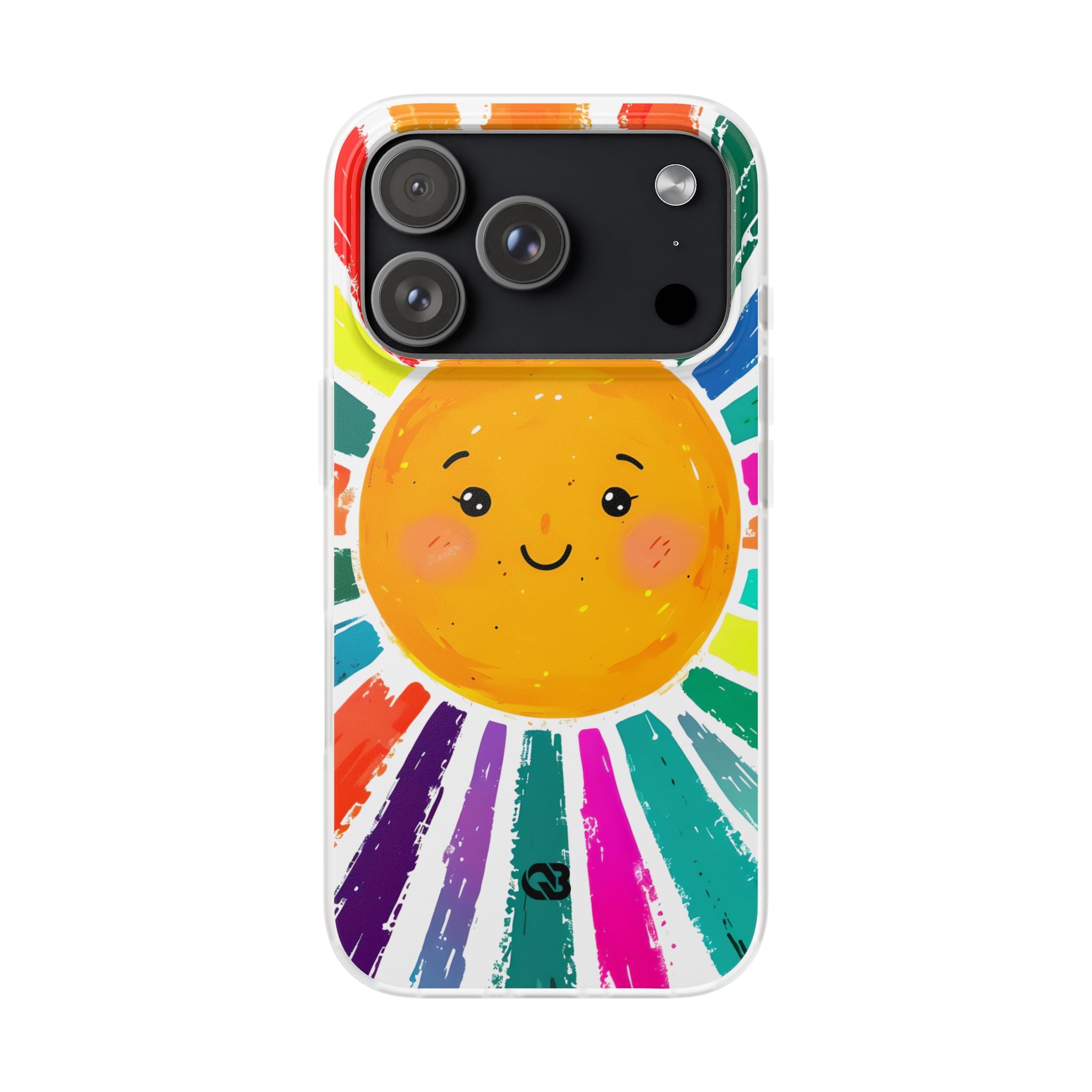 Vibrant Solar Smile · Soft Phone Case for iPhone