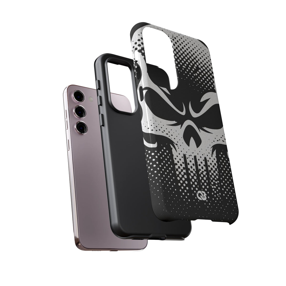 Phantom Halftone · Tough Phone Case for Samsung · Black
