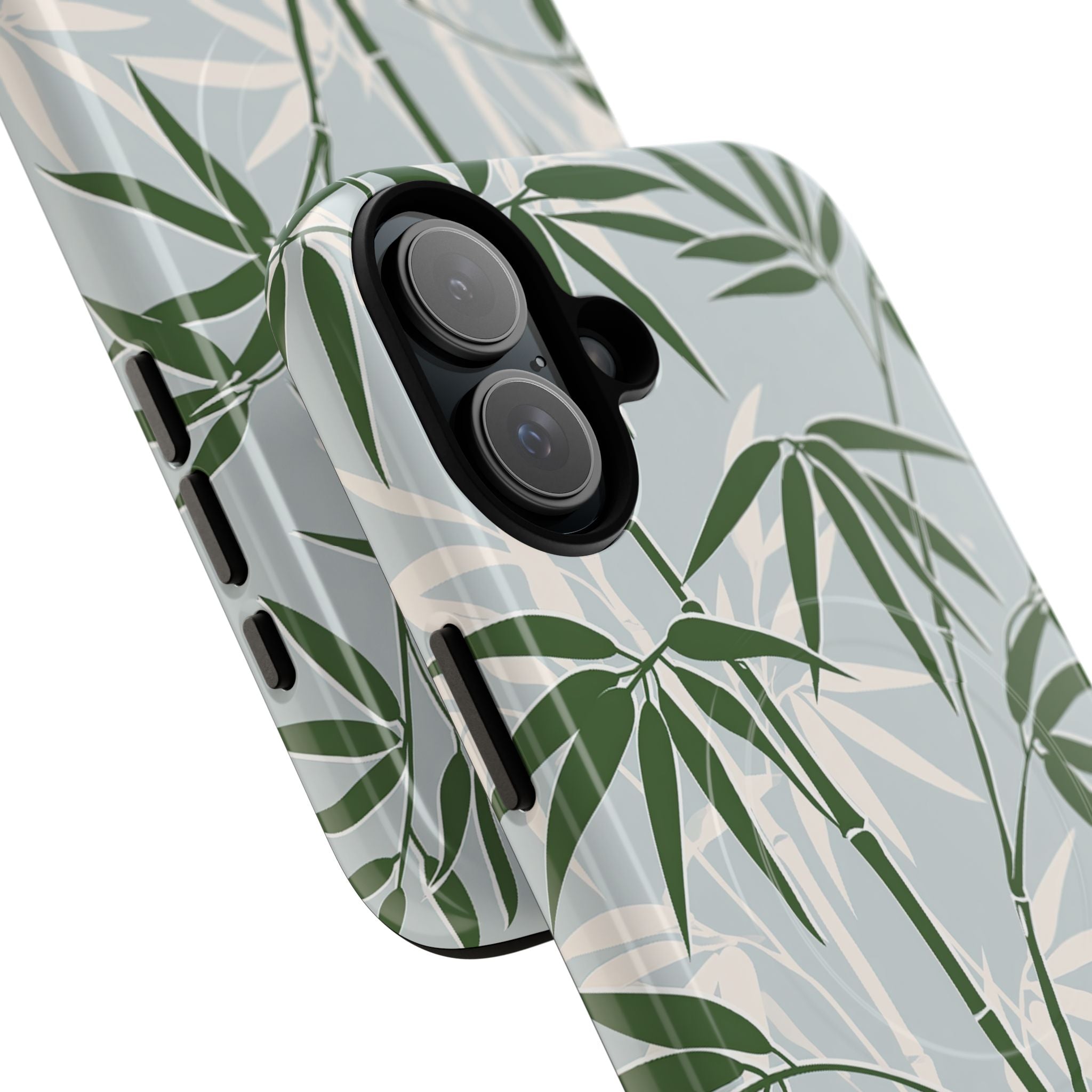 Green Tough 2.0 Magsafe Phone Case for iPhone - Kyoto Bamboo Canopy