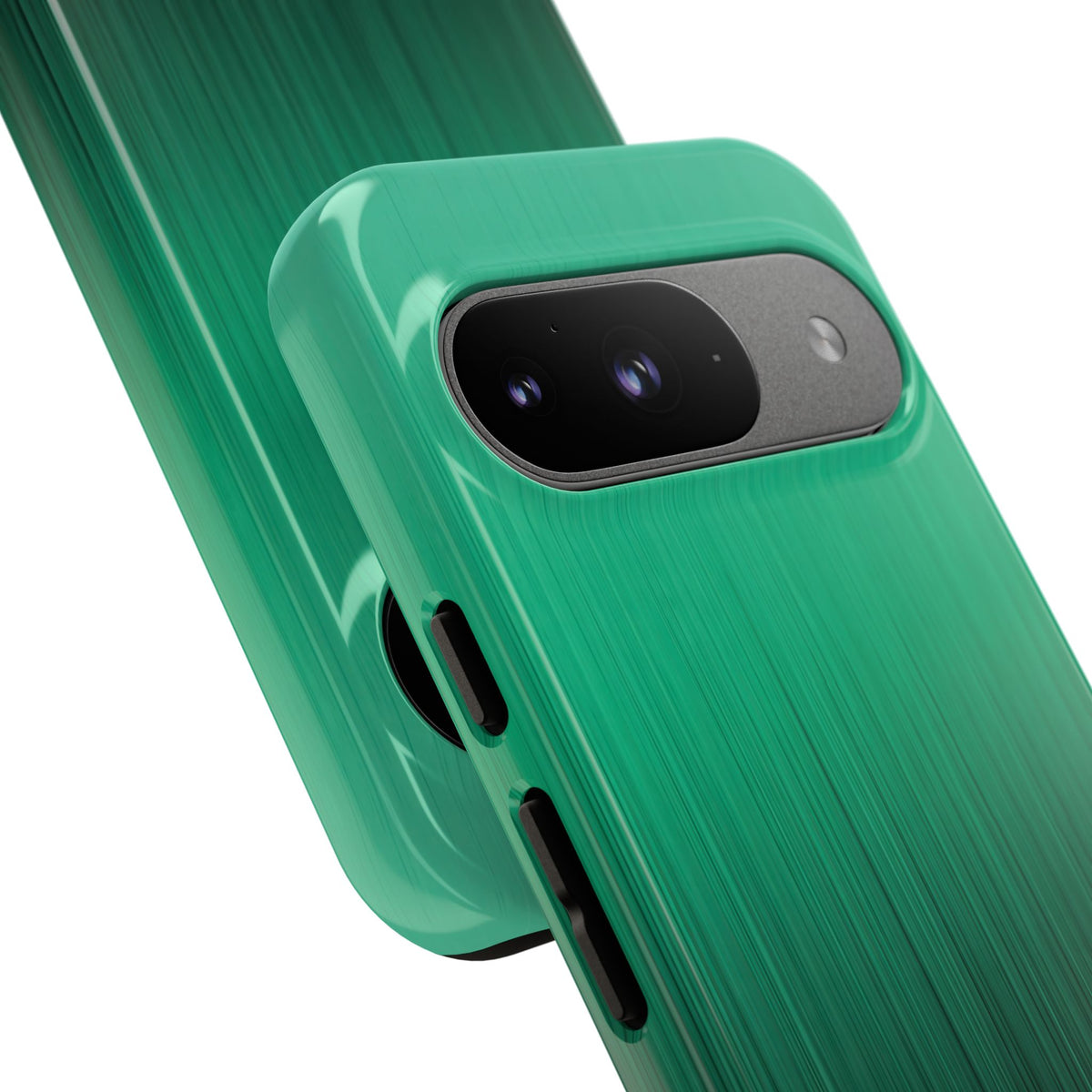 Emerald Cascade · Tough Phone Case for Pixel ·  Green