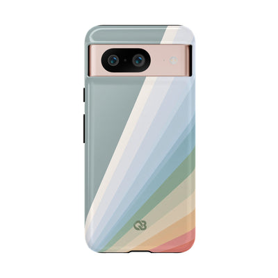 Green Tough Phone Case for Google Pixel - Sage Prism Beam