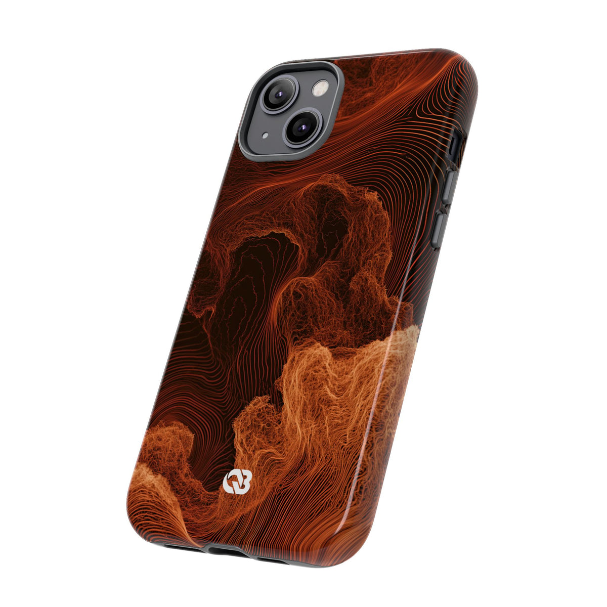 Amber Filament · Tough Phone Case for iPhone · Orange
