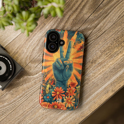 Radiant Peace Bloom · Tough Phone Case for iPhone