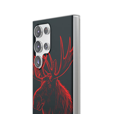 Nordic Elk · Lite Phone Case for Samsung · Black