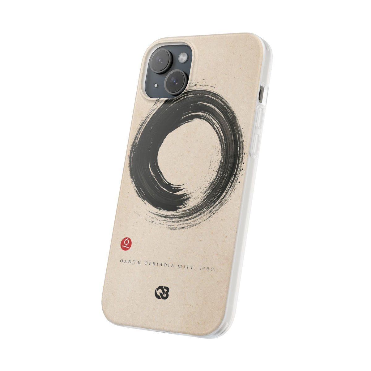 Zen Ensō Circle · Lite Phone Case for iPhone ·  Beige