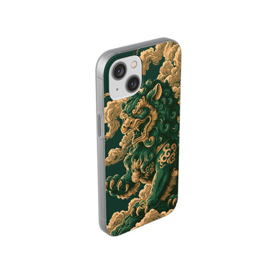 Imperial Guardian Lion · Lite Phone Case for iPhone ·  Green