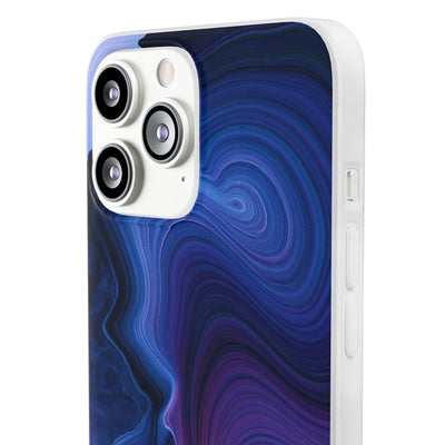 Radiant Strata · Lite Phone Case for iPhone ·  Blue