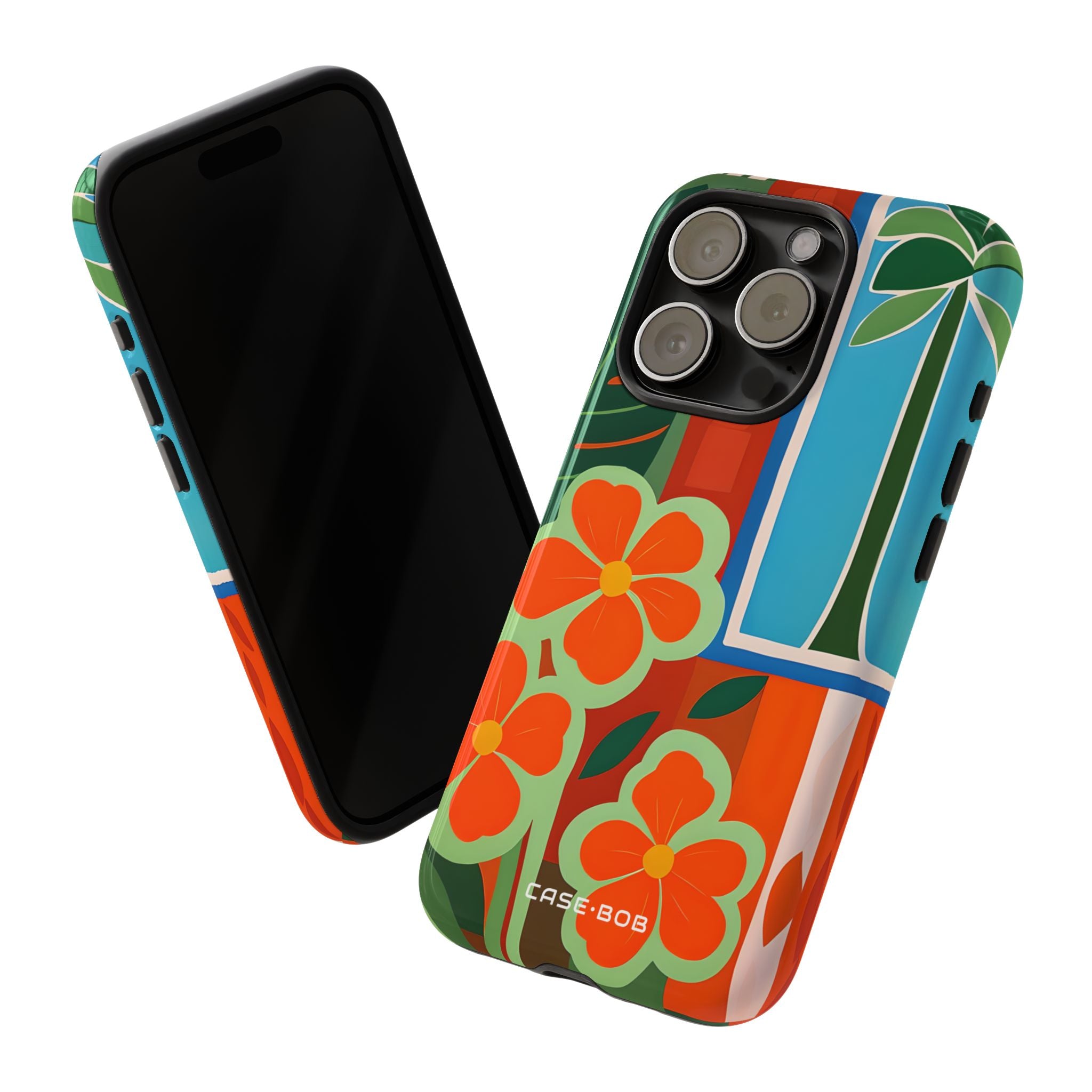 Orange Blossom Burst iPhone 15 Pro Cover - Tough