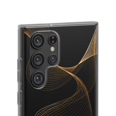 Gold Lite Phone Case for Samsung - Burnished Bronze Helix