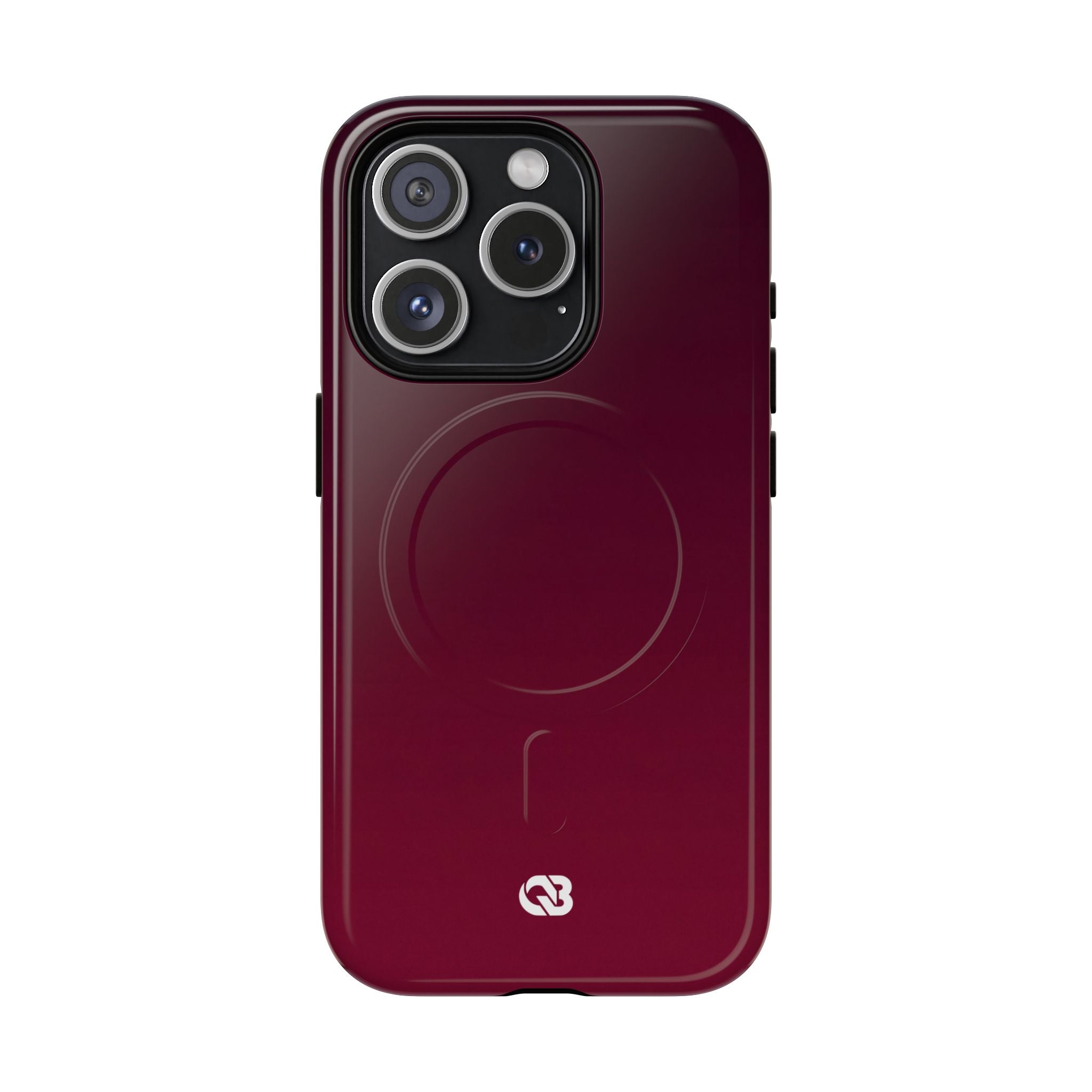 Red Tough 2.0 Magsafe Phone Case for iPhone - Deep Sangria Gradient