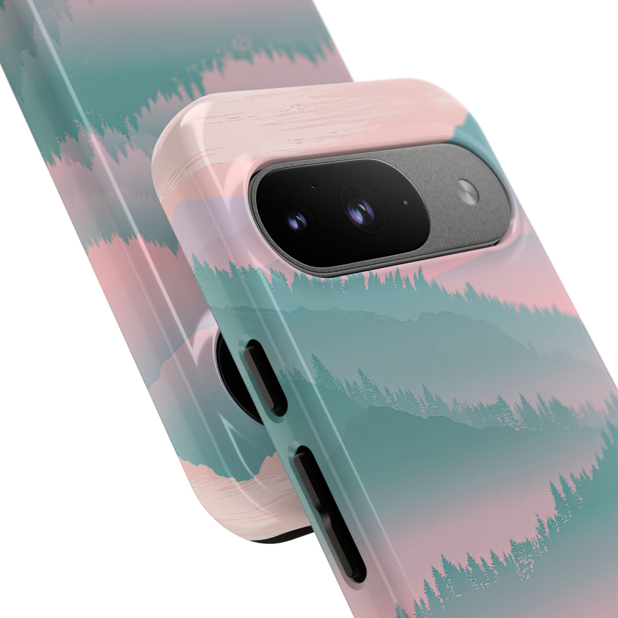 Teal Tough Phone Case for Google Pixel - Alpine Mist Teal