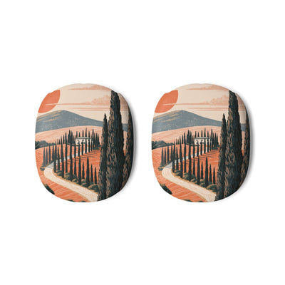 Tuscan Cypress Horizon · Hard Case for AirPods Max · Orange
