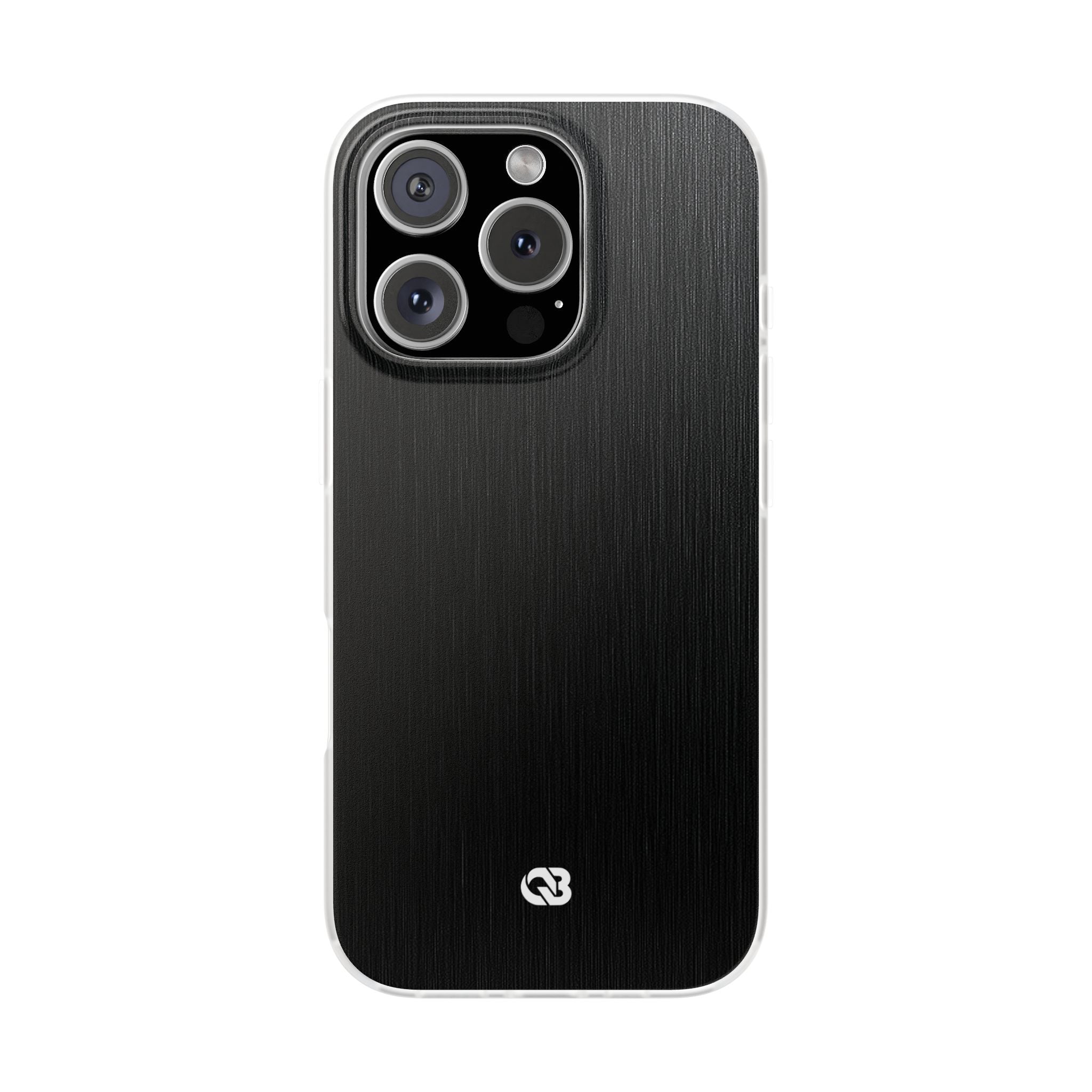 Black Lite Phone Case for iPhone - Brushed Obsidian Slate