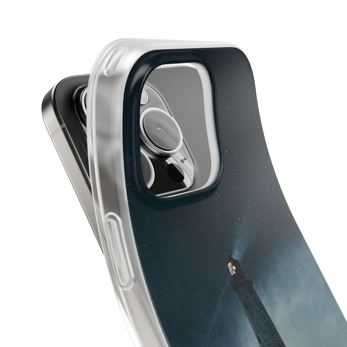 Nordic Coastal Beacon · Lite Phone Case for iPhone ·  Blue