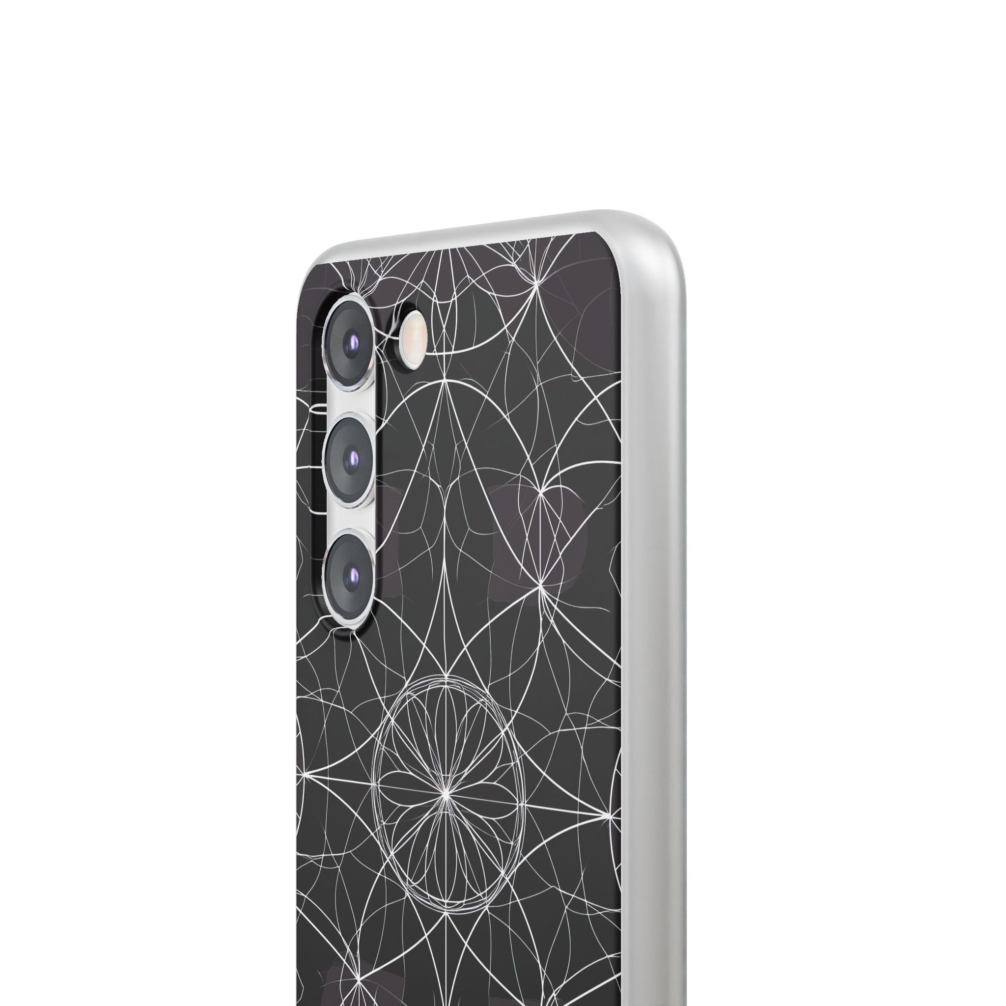 Strahlender Blütenblatt-Orbit Samsung S23 Case - Soft