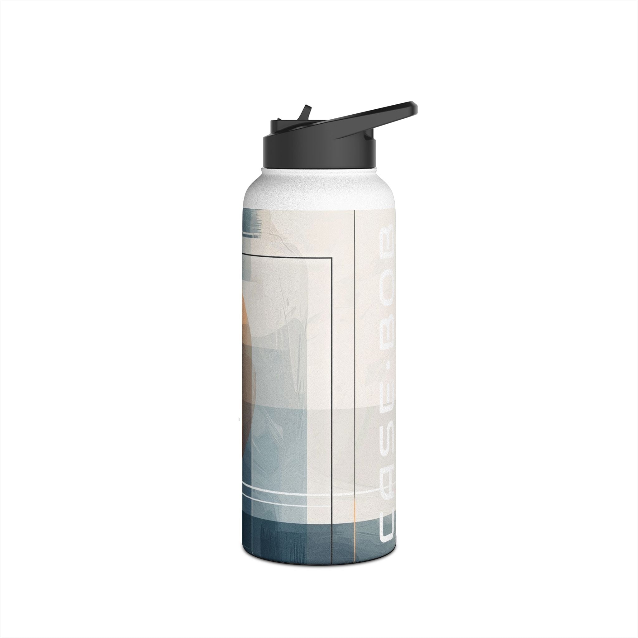 Amber Orbit - Stainless Steel Water Bottle
