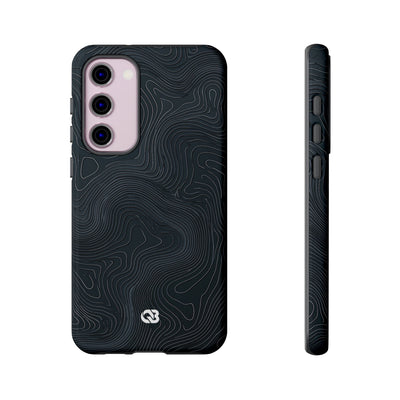 Obsidian Elevation · Tough Phone Case for Samsung · Black
