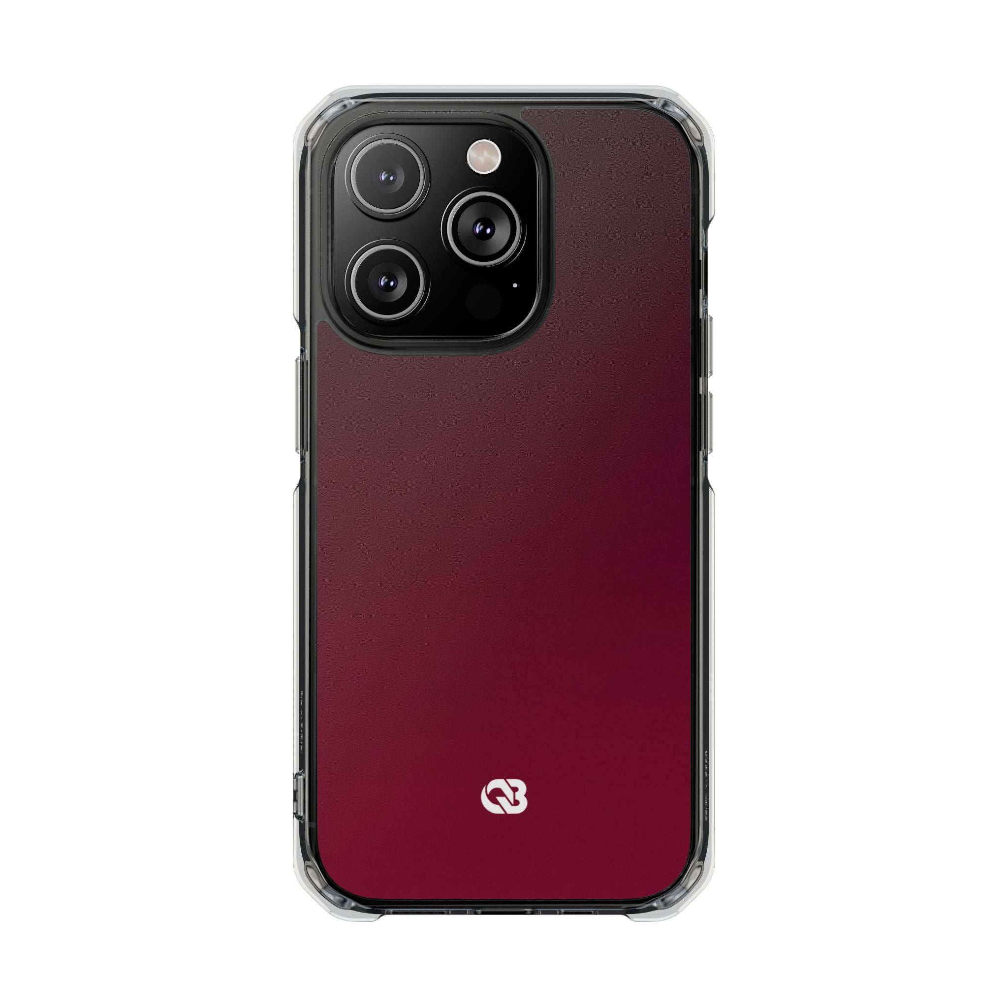 Red Impact MagSafe Phone Case for iPhone - Deep Sangria Gradient