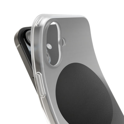 Grey Lite Phone Case for iPhone - Matte Onyx Sphere