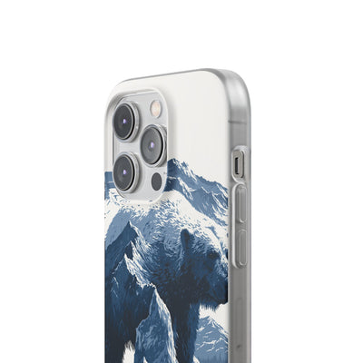 Fjord Summit Bear · Lite Phone Case for iPhone ·  Blue