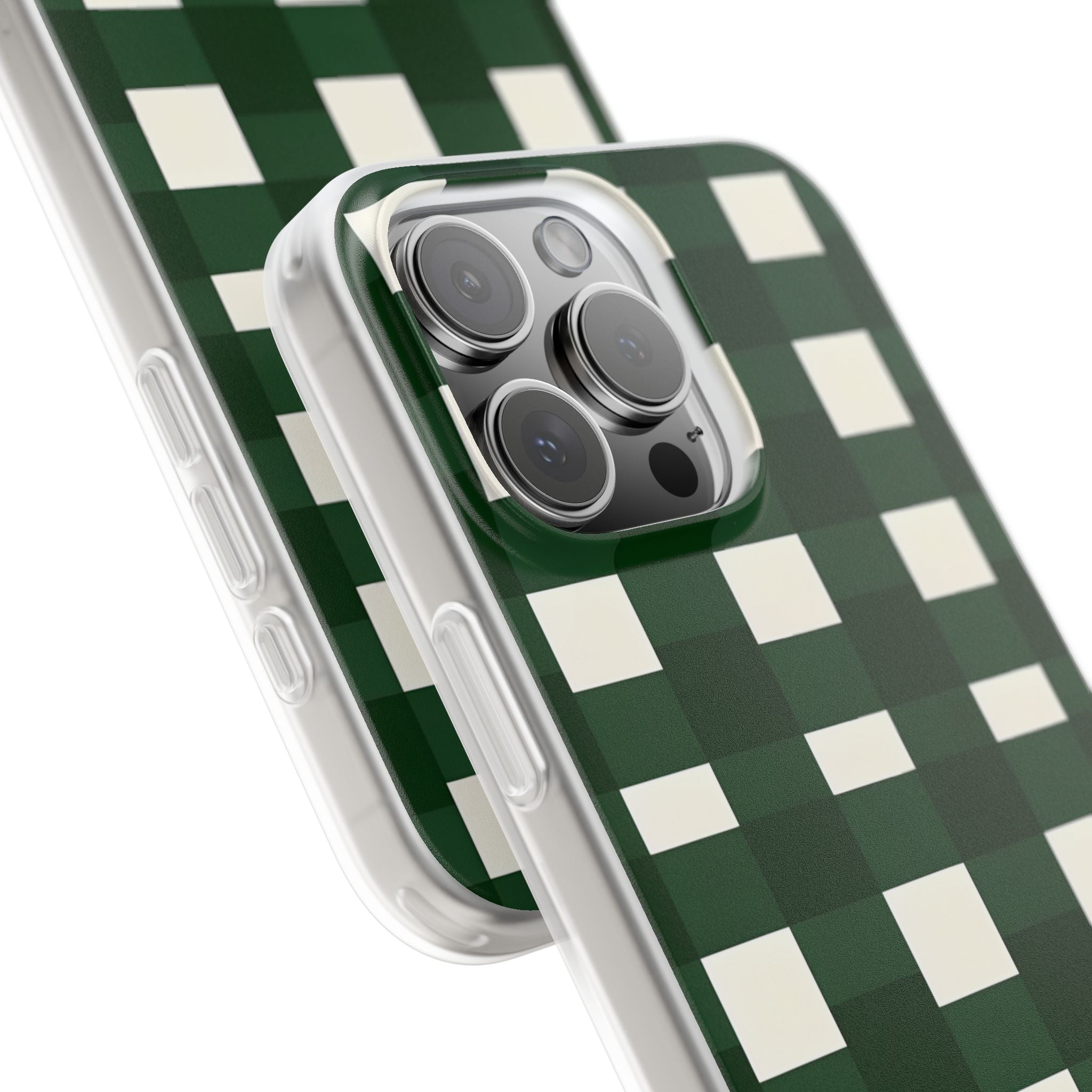 Hunter Green Plaid · Soft Handyhülle für iPhone