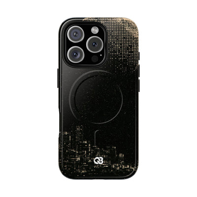 Lunar Metropolis Nocturne · Tough 2.0 Magnetic Phone Case for iPhone · Black