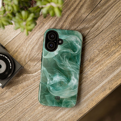 Translucent Aqua Flow · Tough Phone Case for iPhone · Teal