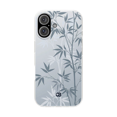 Misty Bamboo Grove · Lite Phone Case for iPhone ·  Blue