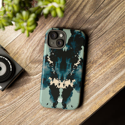 Rorschach Ink Void · Tough Phone Case for iPhone · Black
