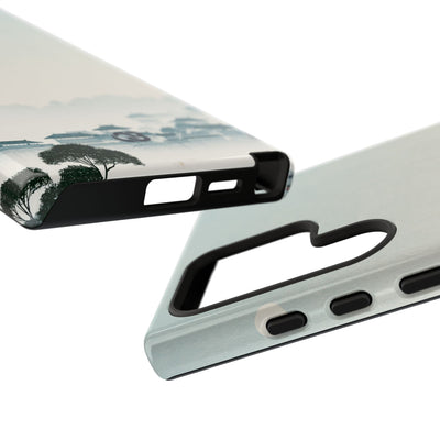 Misty Dynasty Horizon · Tough Phone Case for Samsung · Blue