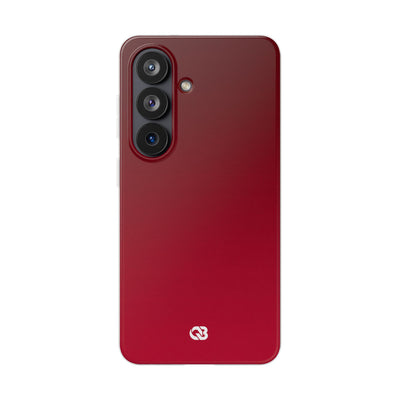 Red Lite Phone Case for Samsung - Crimson Velvet Fade