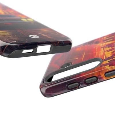 Inferno City Run · Tough Coque de téléphone pour Samsung