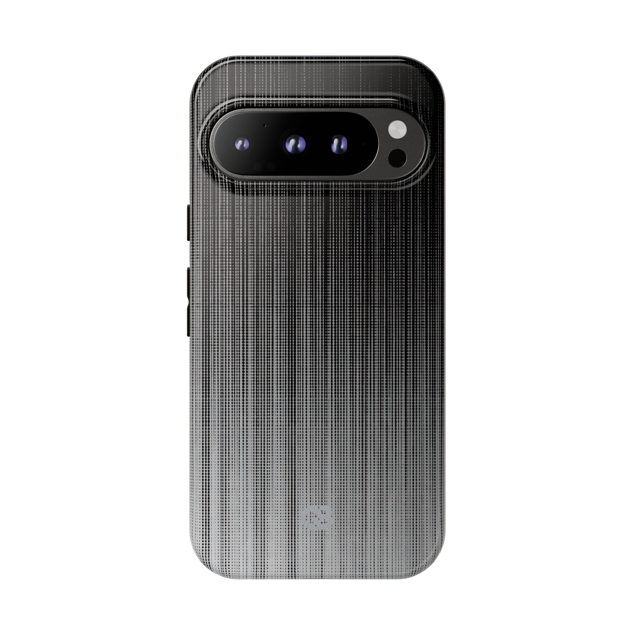 Grey Tough Phone Case for Google Pixel - Static Vertical Dither
