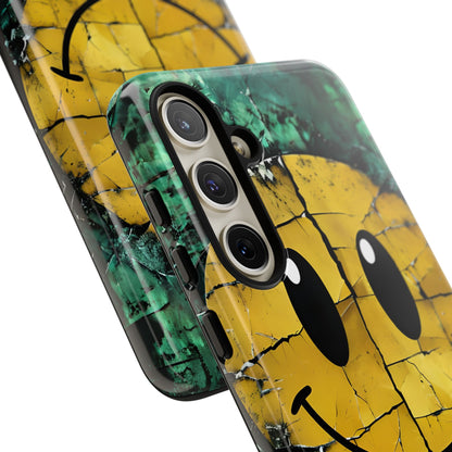 Zerbrochener Smiley Samsung S24 Plus Case - Tough