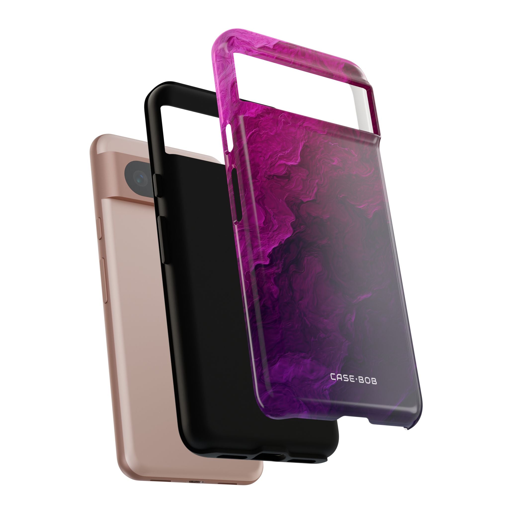 Violet Swirl Google Pixel 8 Case - Tough