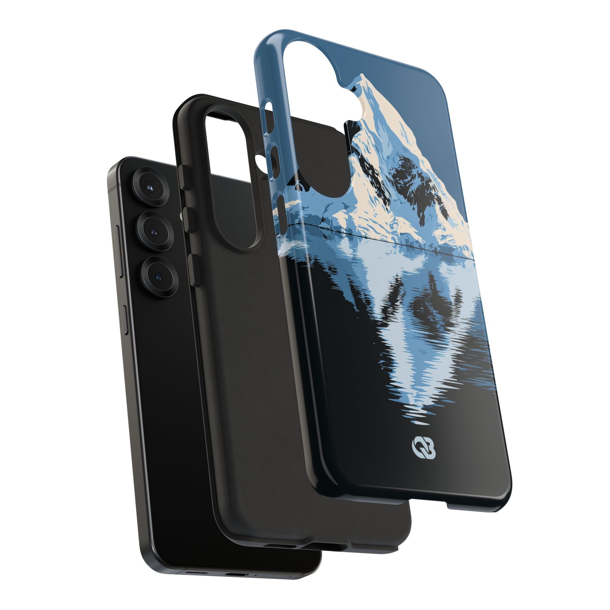 Blue Tough Phone Case for Samsung - Arctic Summit Mirror