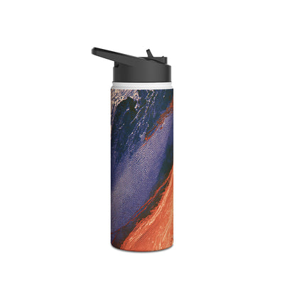 Solar Aura Drift · Insulated Water Bottle · Orange