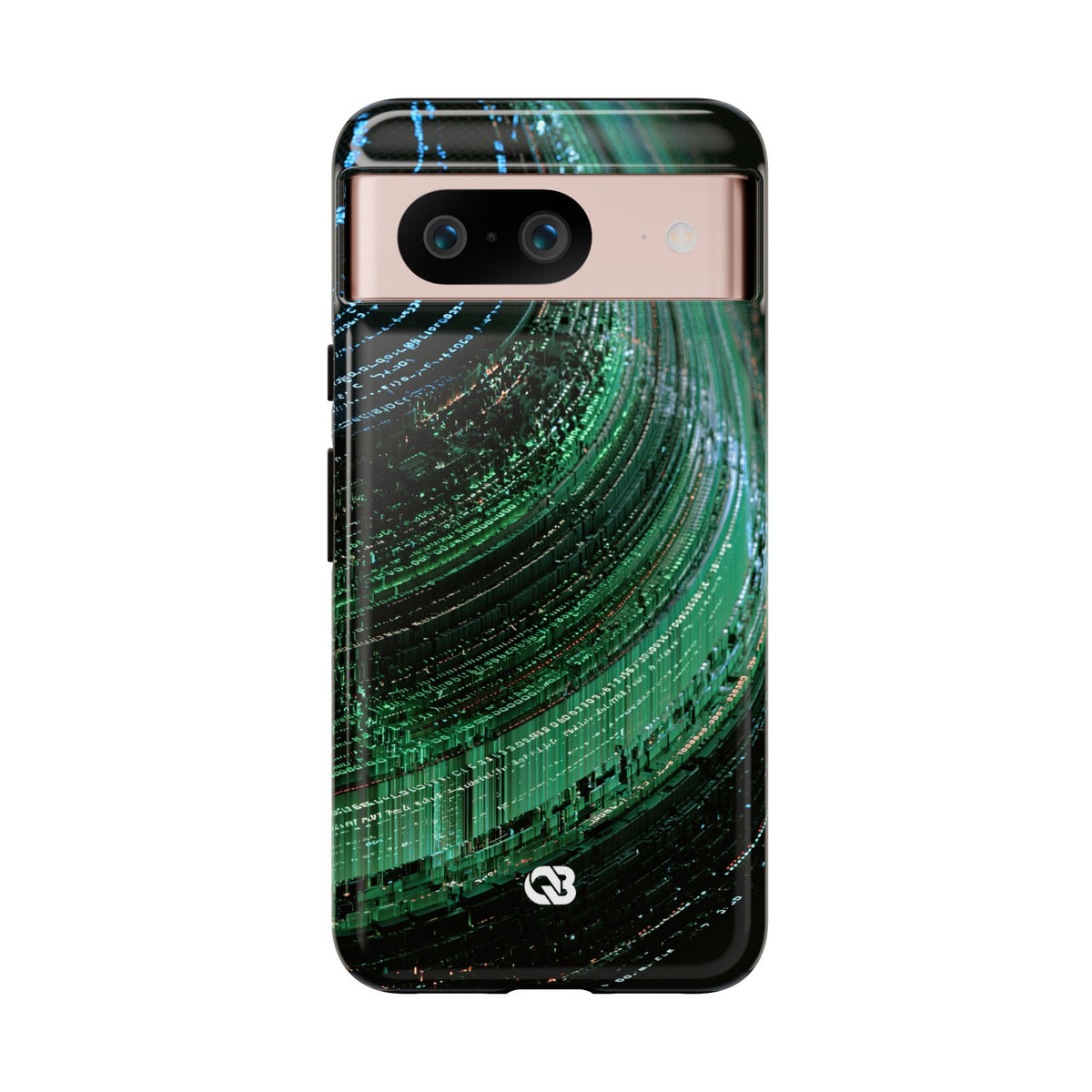 Orbital Data Stream · Tough Phone Case for Pixel ·  Green